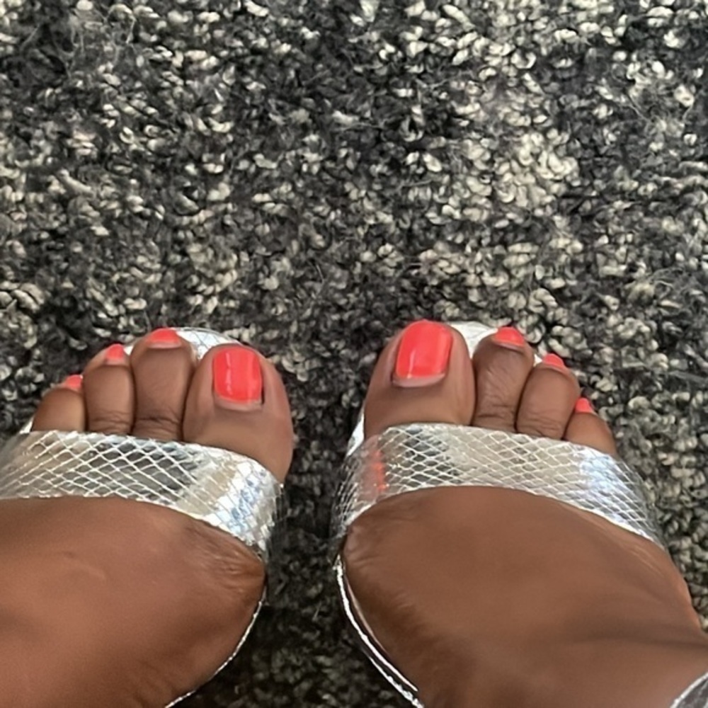 Asos Design Nutshell Platform Barely There Heels … - image 3